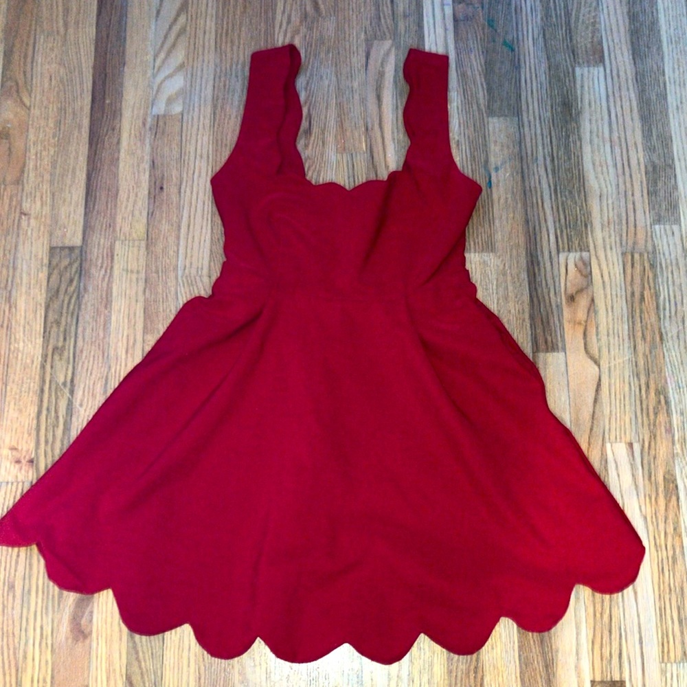 Red dress